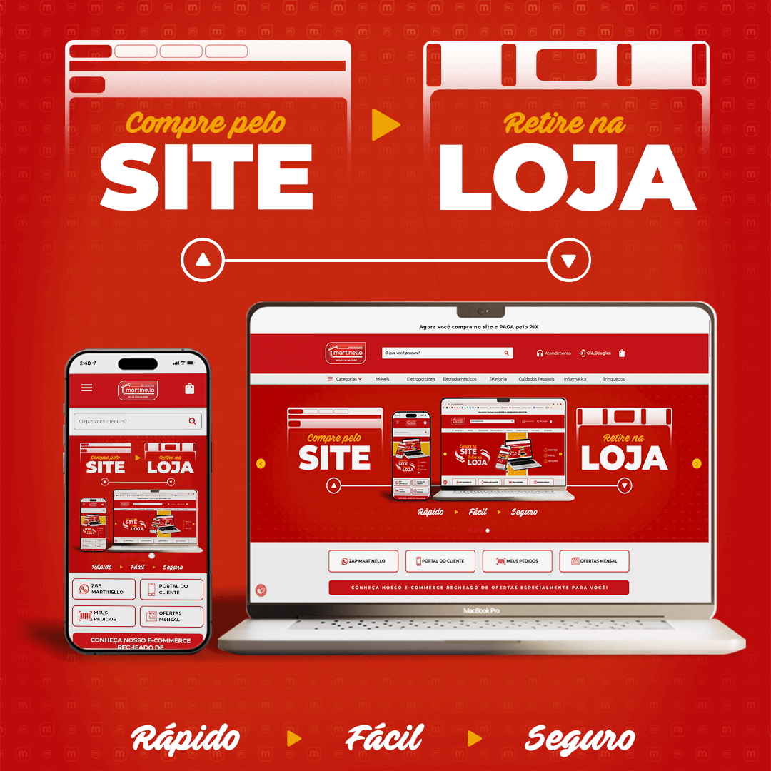 COMPRE E RETIRE NA LOJA