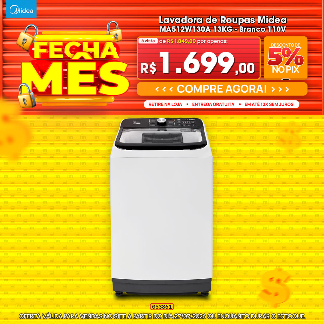 Lavadora de Roupas Midea