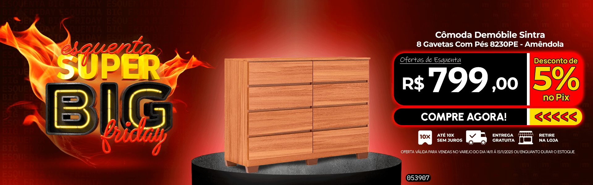 Cômoda Demóbile Sintra