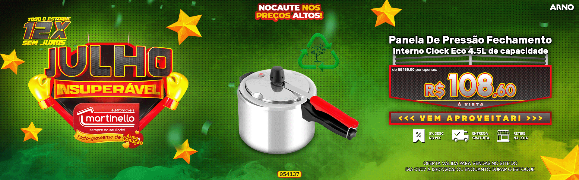 Panela De Pressão Fechamento
