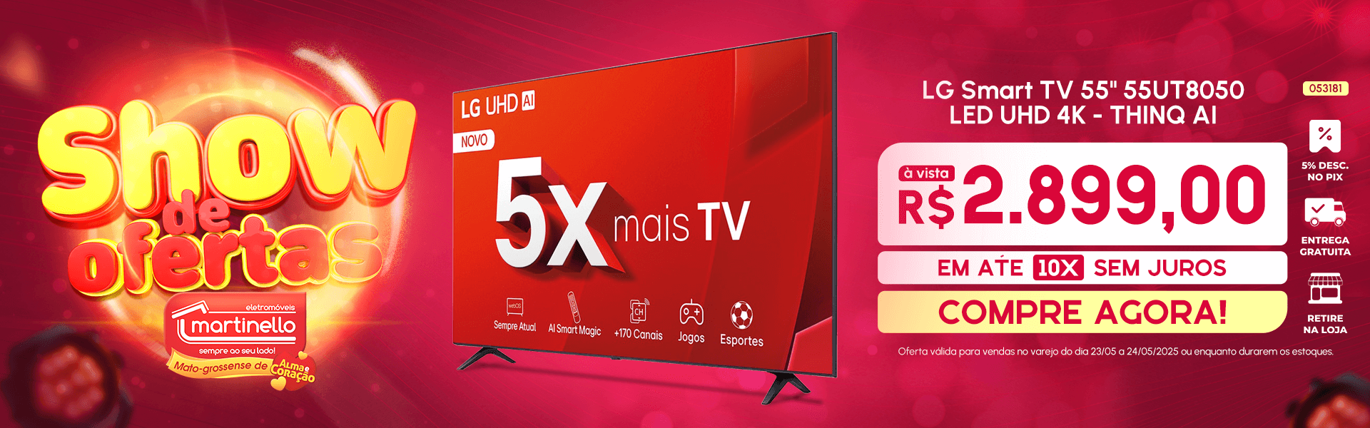 LG Smart TV 55