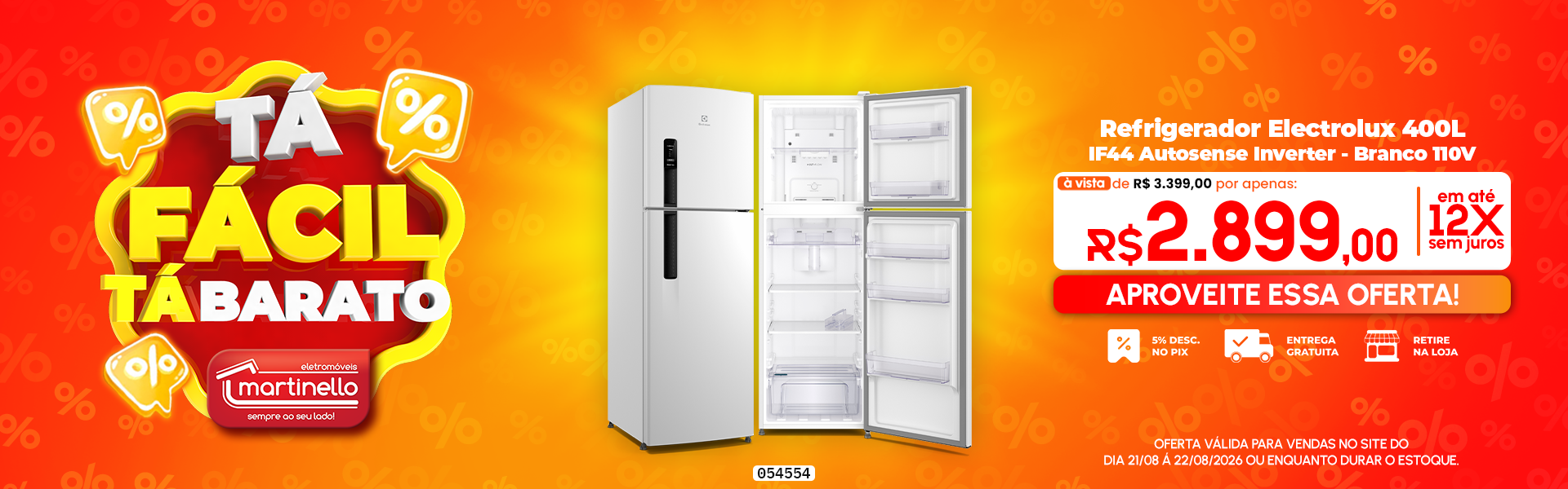 Refrigerador Electrolux 400L