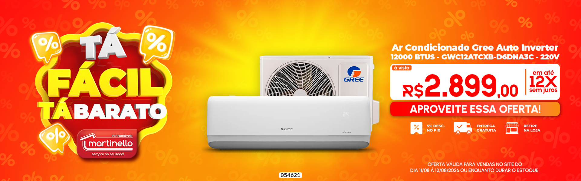 Ar Condicionado Gree Auto Inverter