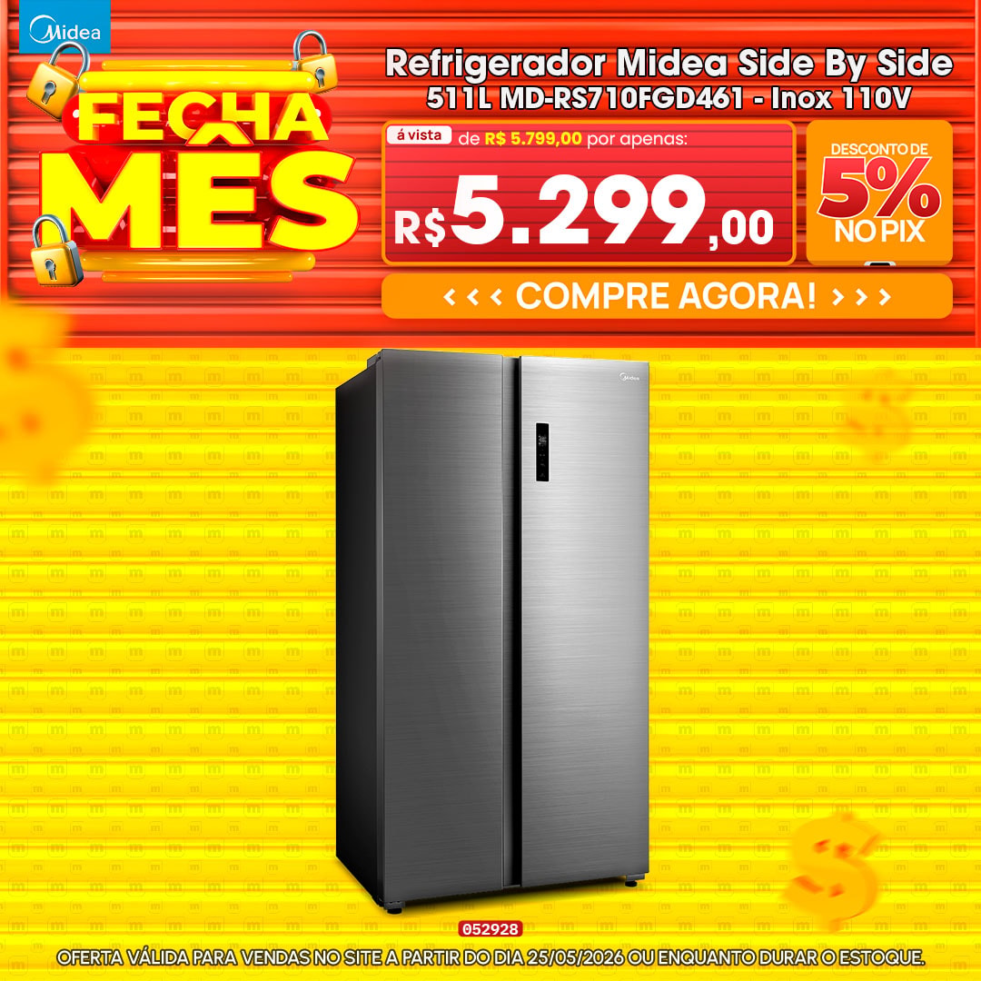 Refrigerador Midea Side By Side