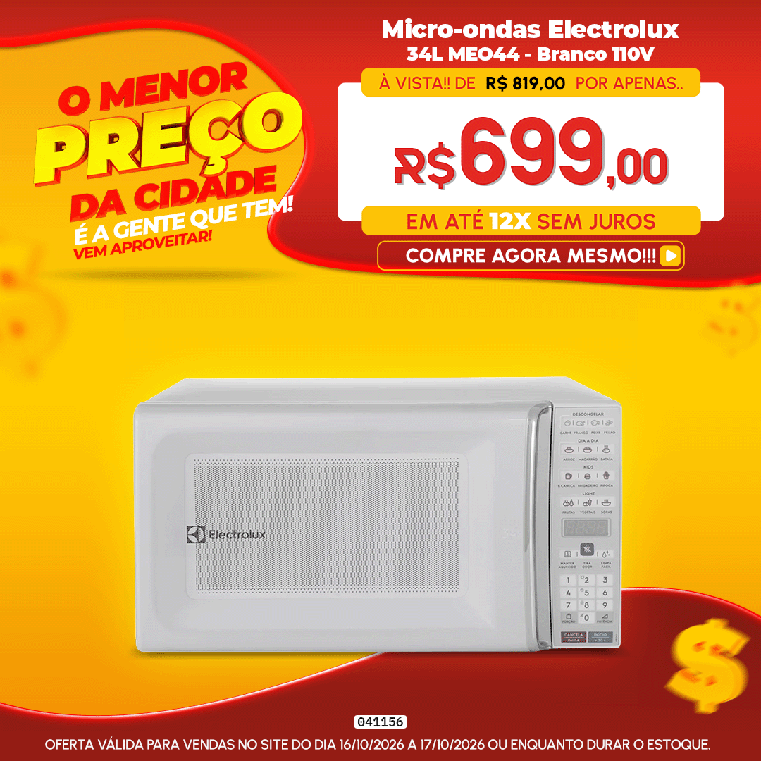  Micro-ondas Electrolux