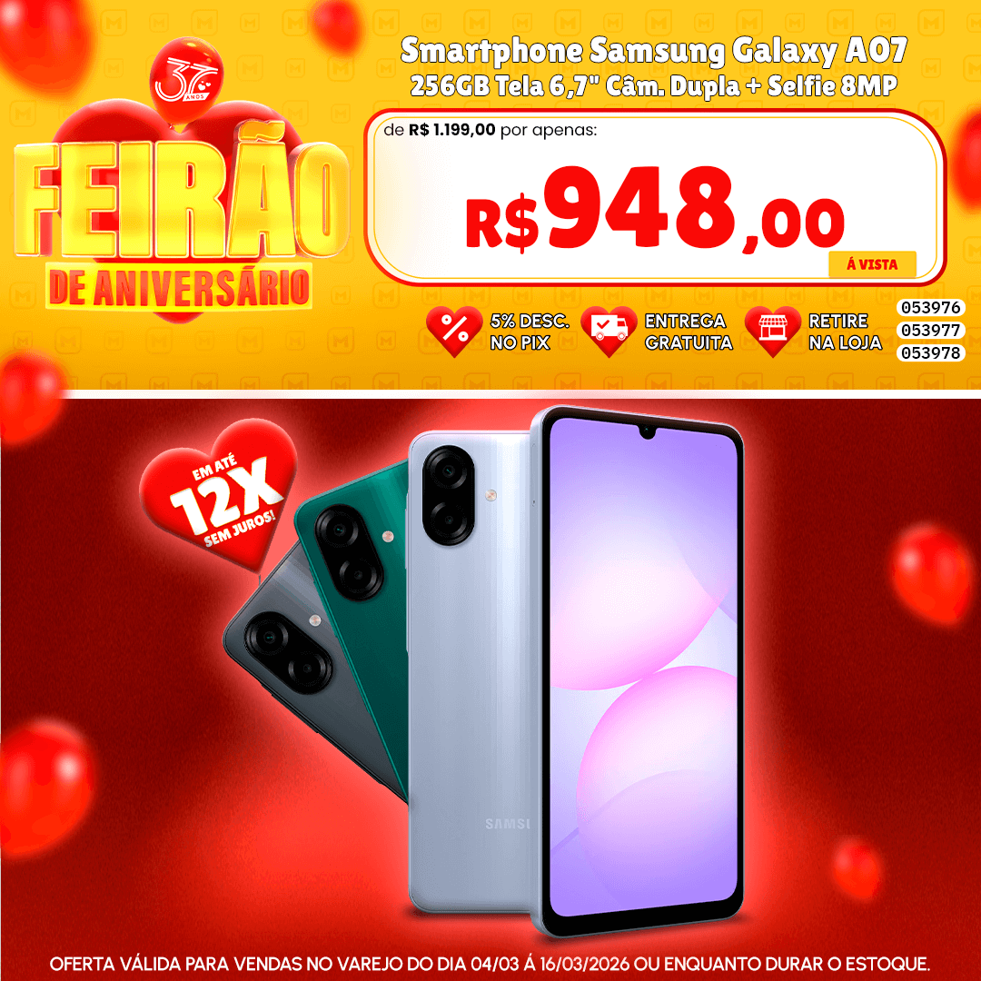 Smartphone Samsung Galaxy A07