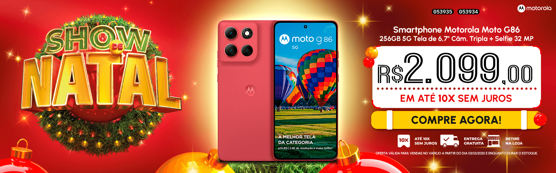 Smartphone Motorola Moto G86