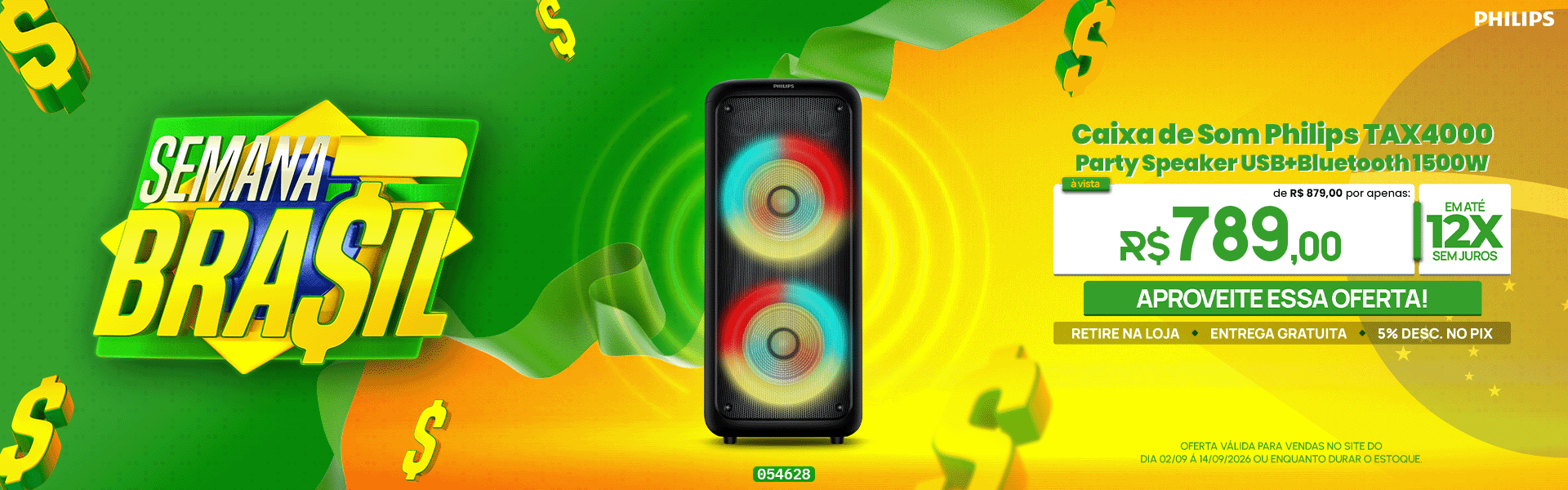 Caixa de Som Philips TAX4000
