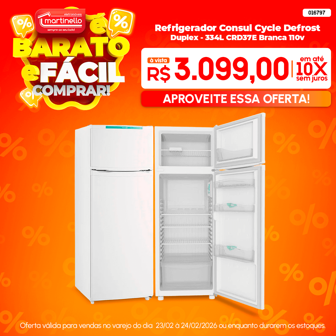 Refrigerador Consul Cycle Defrost