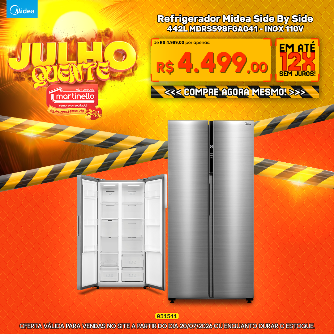 Refrigerador Midea Side By Side