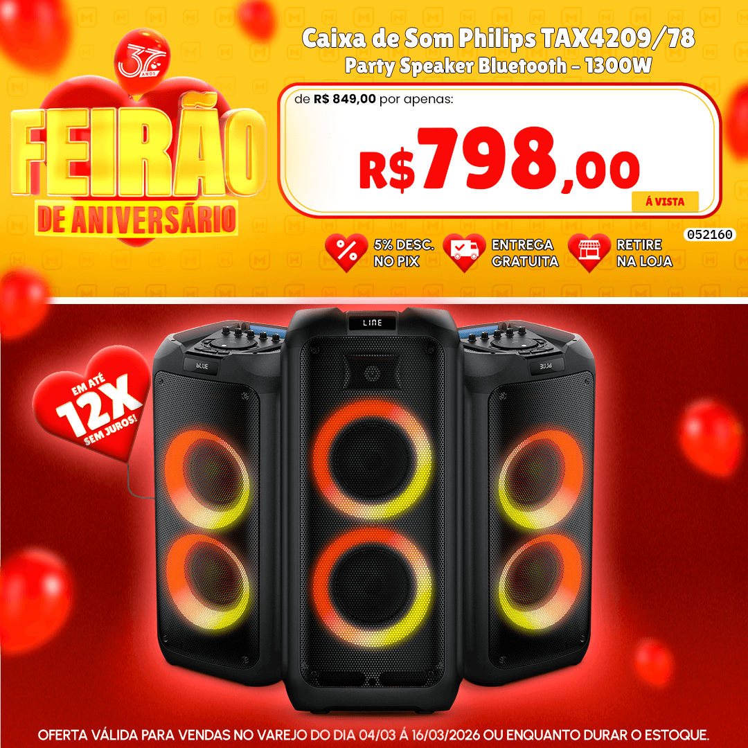 Caixa de Som Philips TAX4209/78