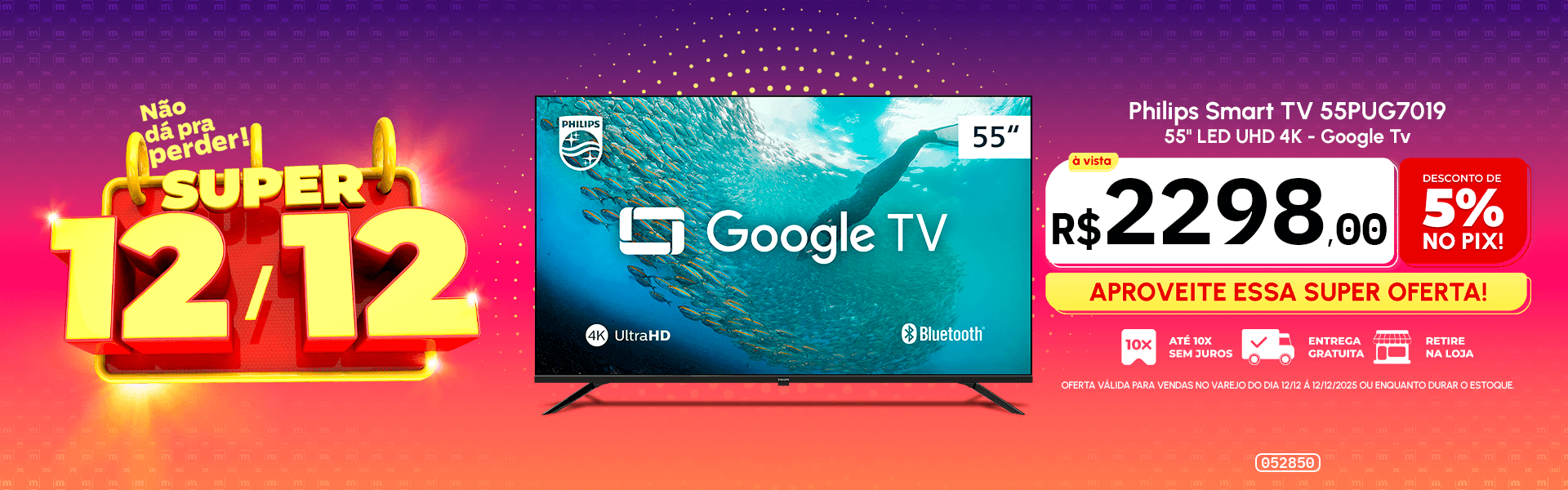 Philips Smart TV 55PUG7019