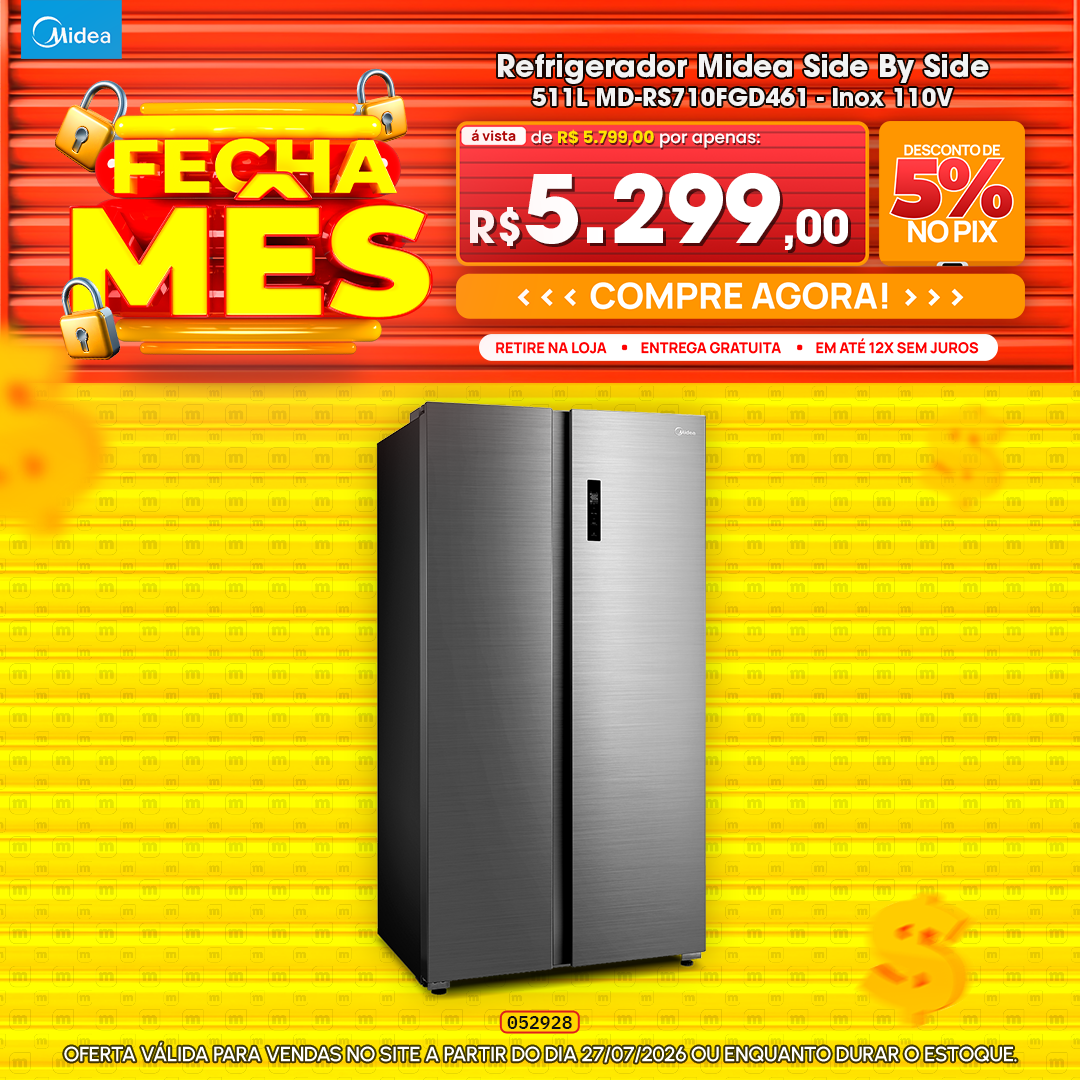 Refrigerador Midea Side By Side