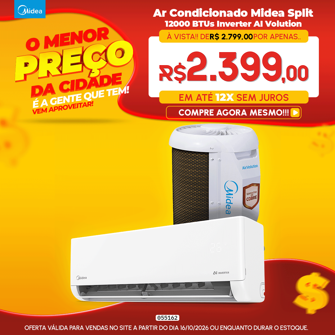 Ar Condicionado 12000 BTUS Split