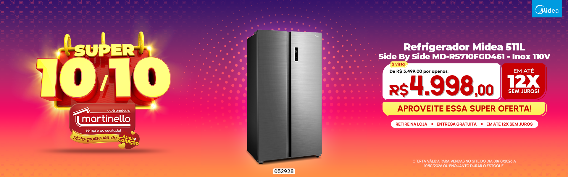 Refrigerador Midea