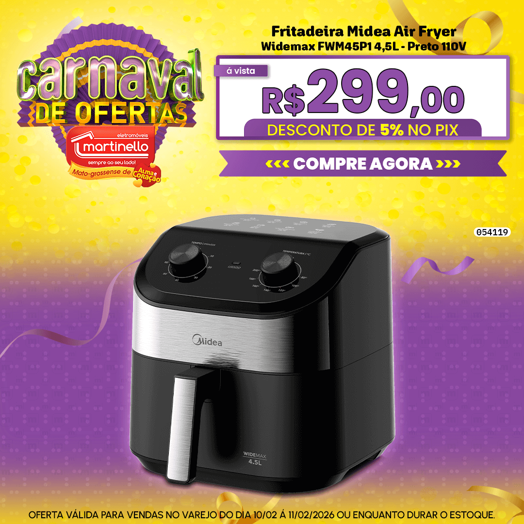Fritadeira Midea Air Fryer