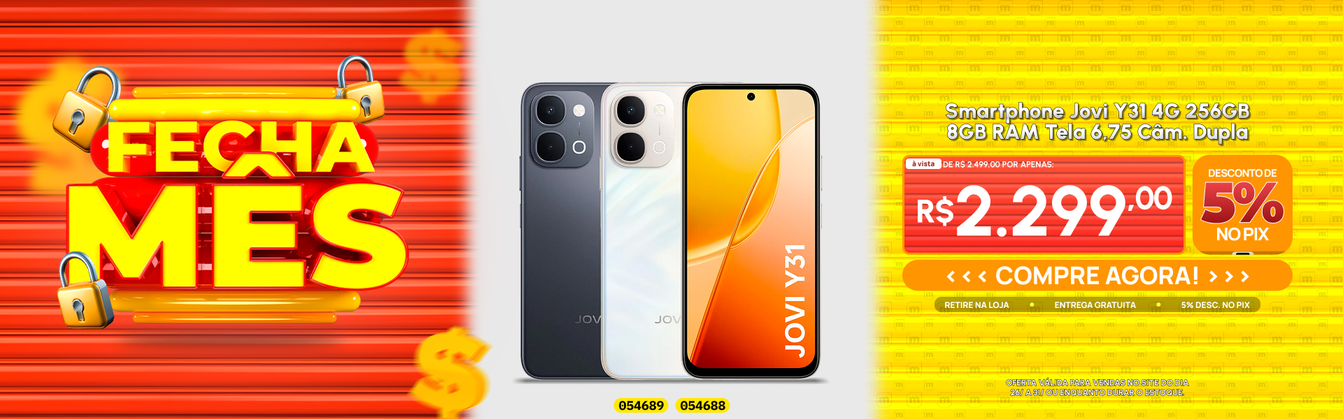 Smartphone Jovi Y31 4G 256GB