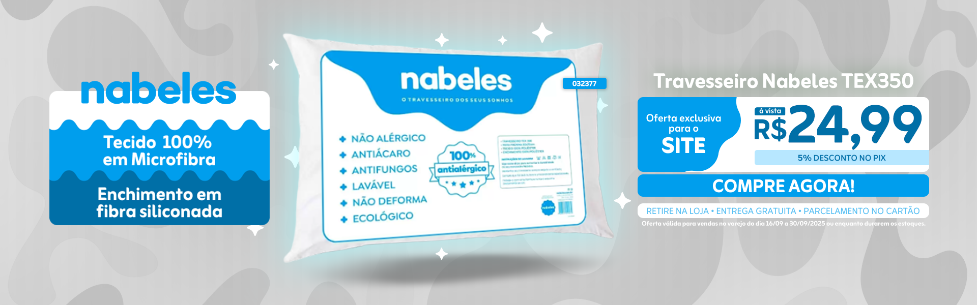 Travesseiro Nabeles TEX 350