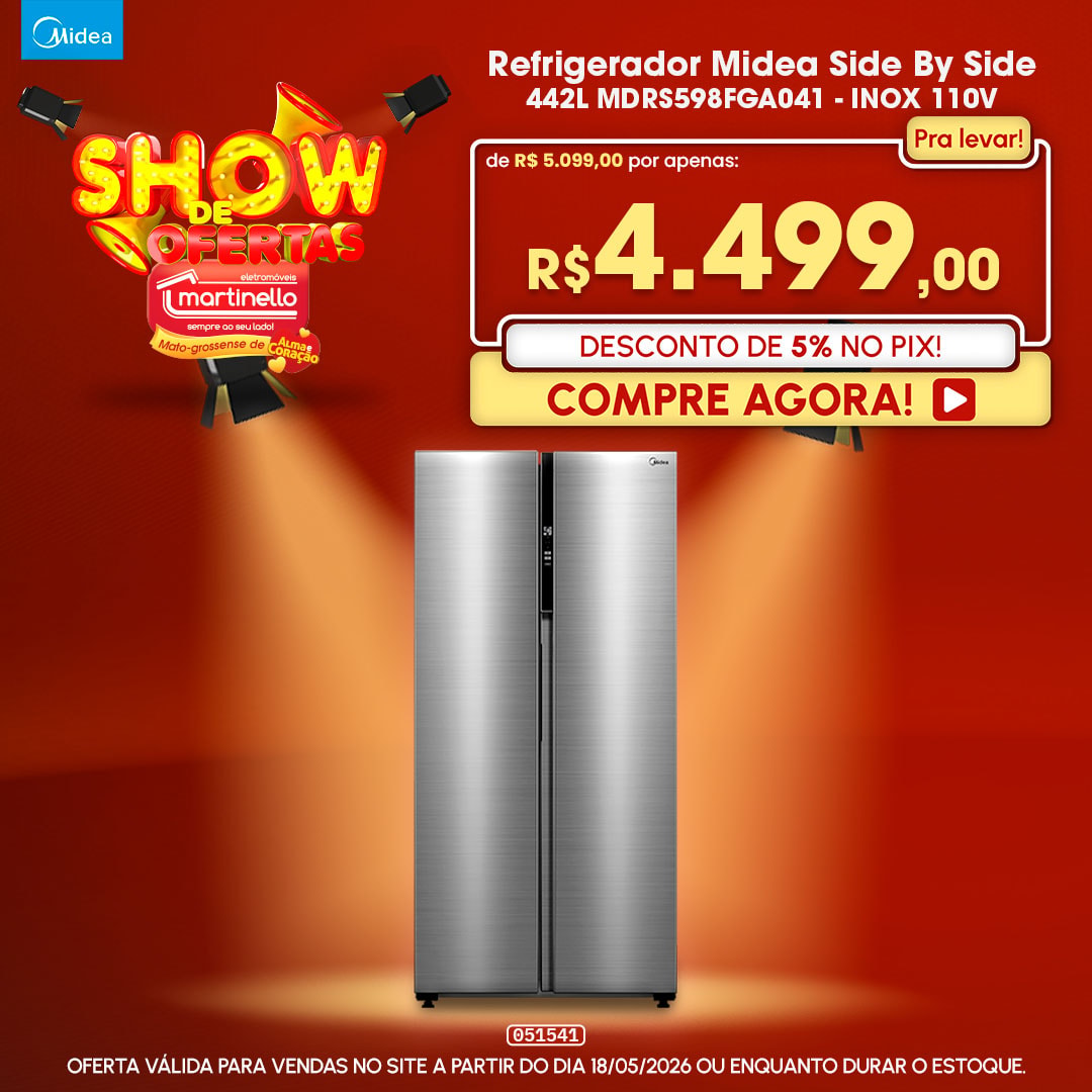 Refrigerador Midea Side By Side