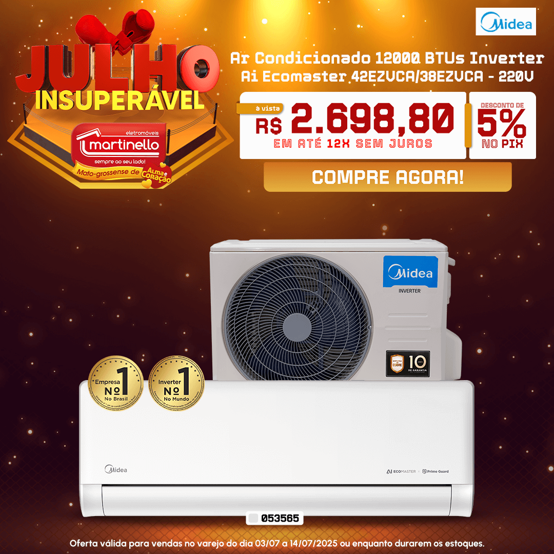 Ar Condicionado Midea 12K Ecomaster Mobile