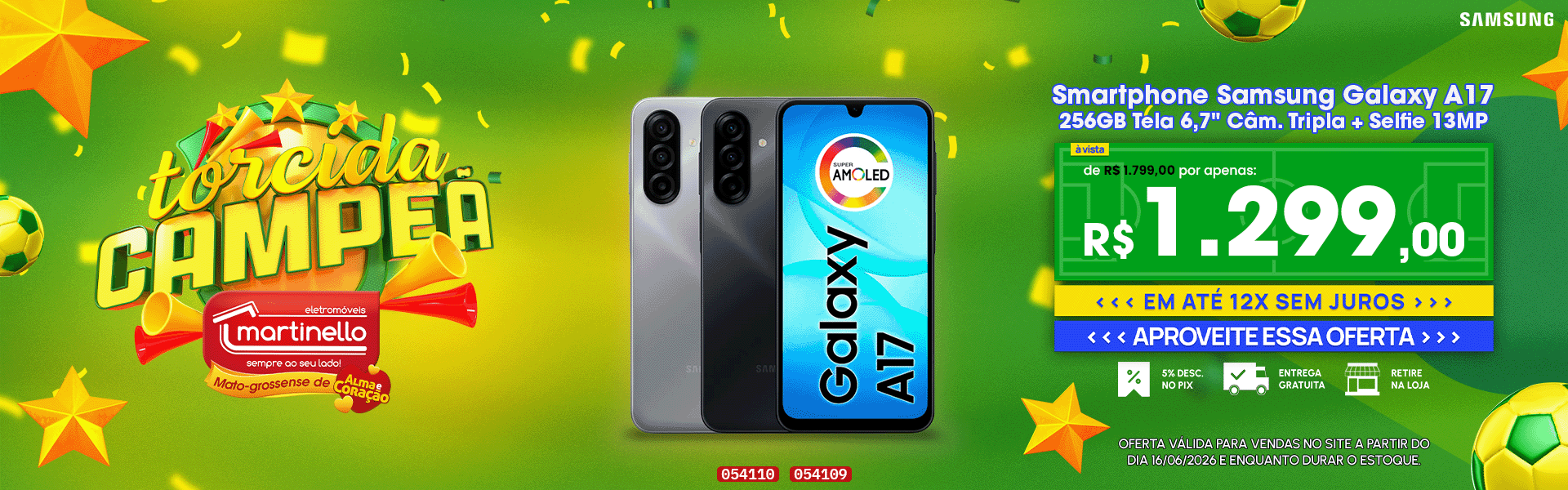 Smartphone Samsung Galaxy A17