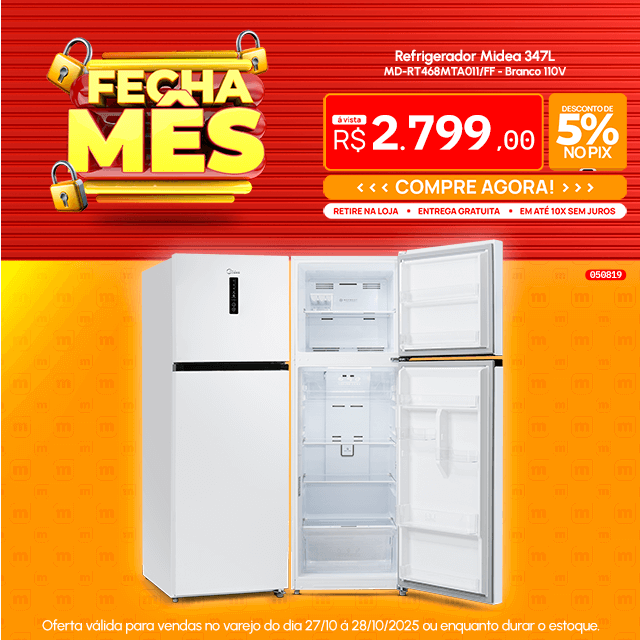 Refrigerador Midea 347L