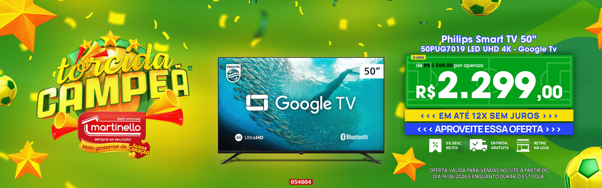 Philips Smart TV 50"
