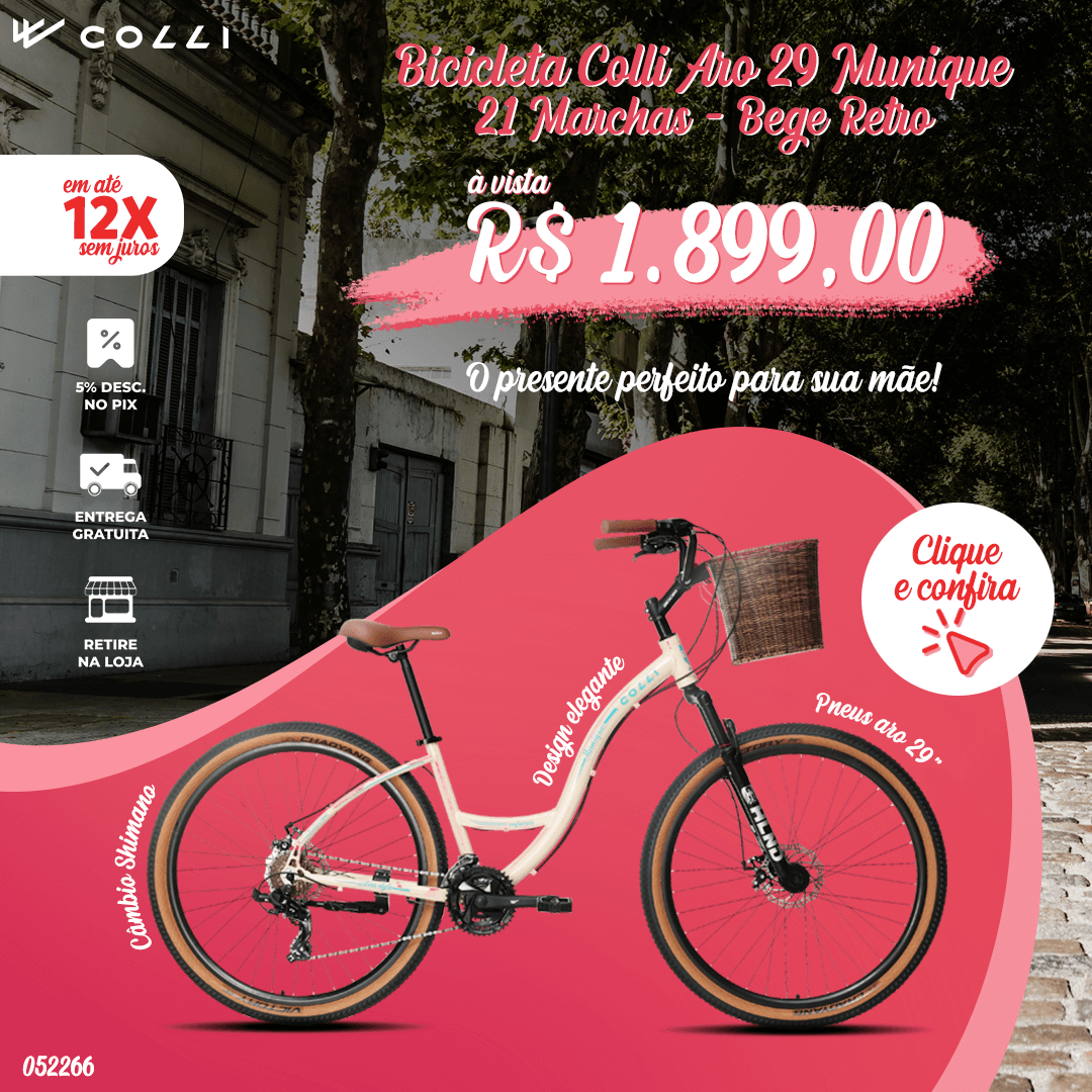 Bicicleta Colli Munique Mobile