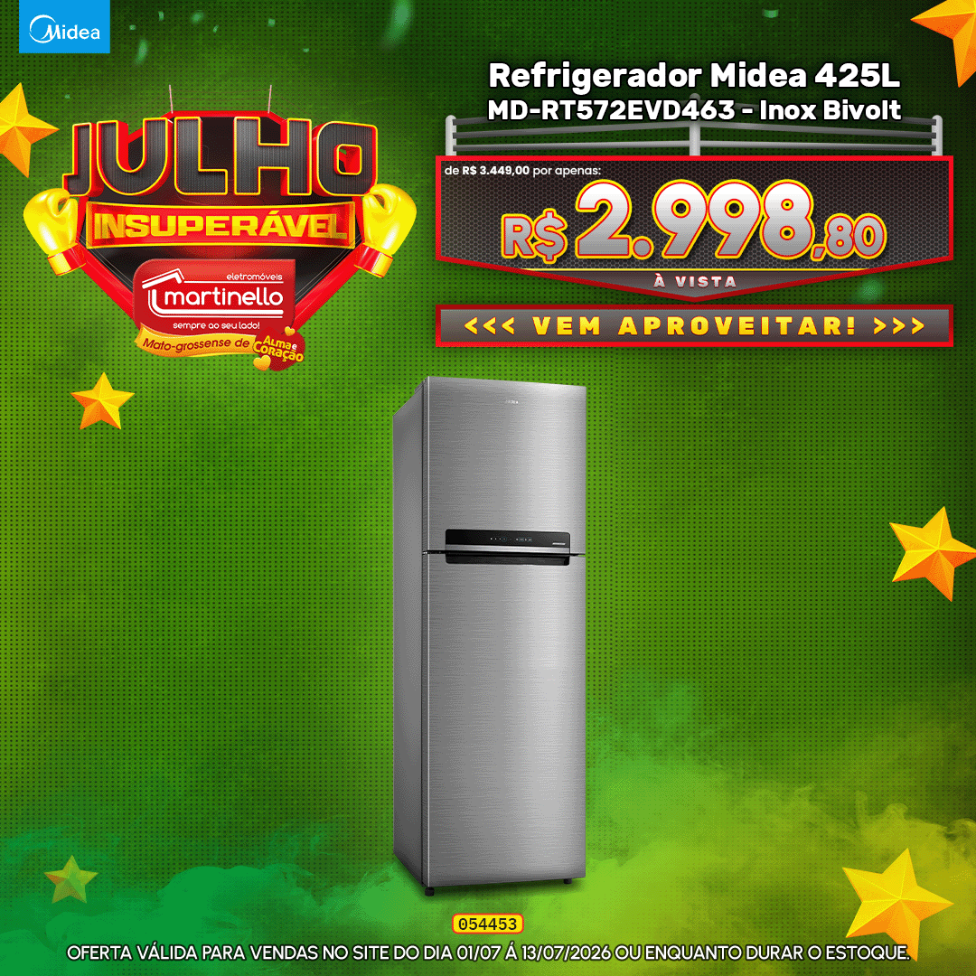 Refrigerador Midea 425L
