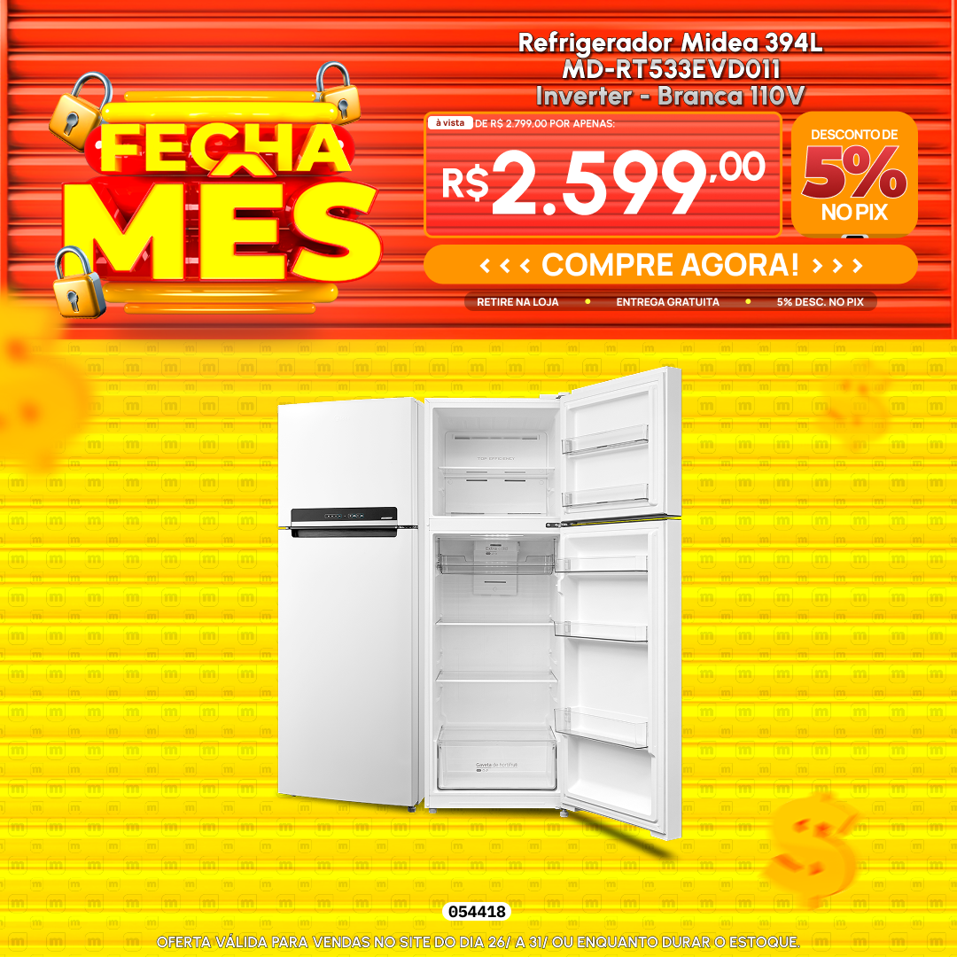 Refrigerador Midea 394L