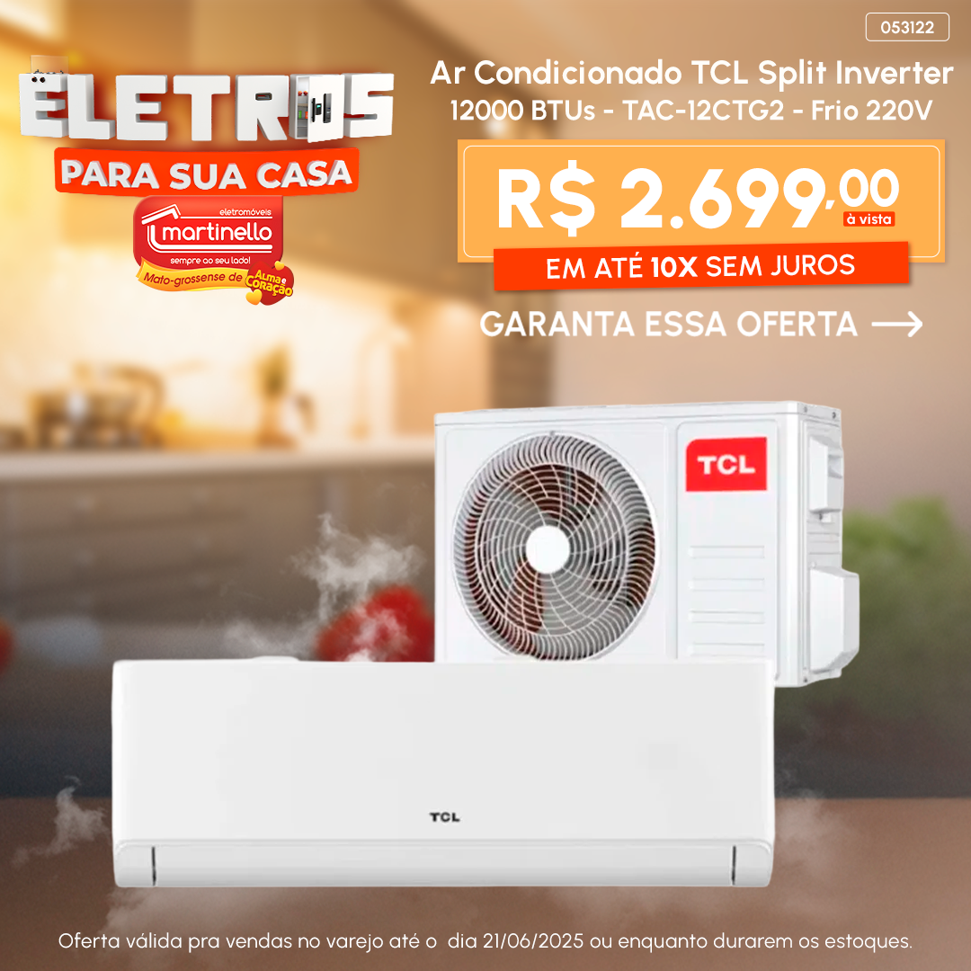 Ar Condicionado TCL Split Inverter