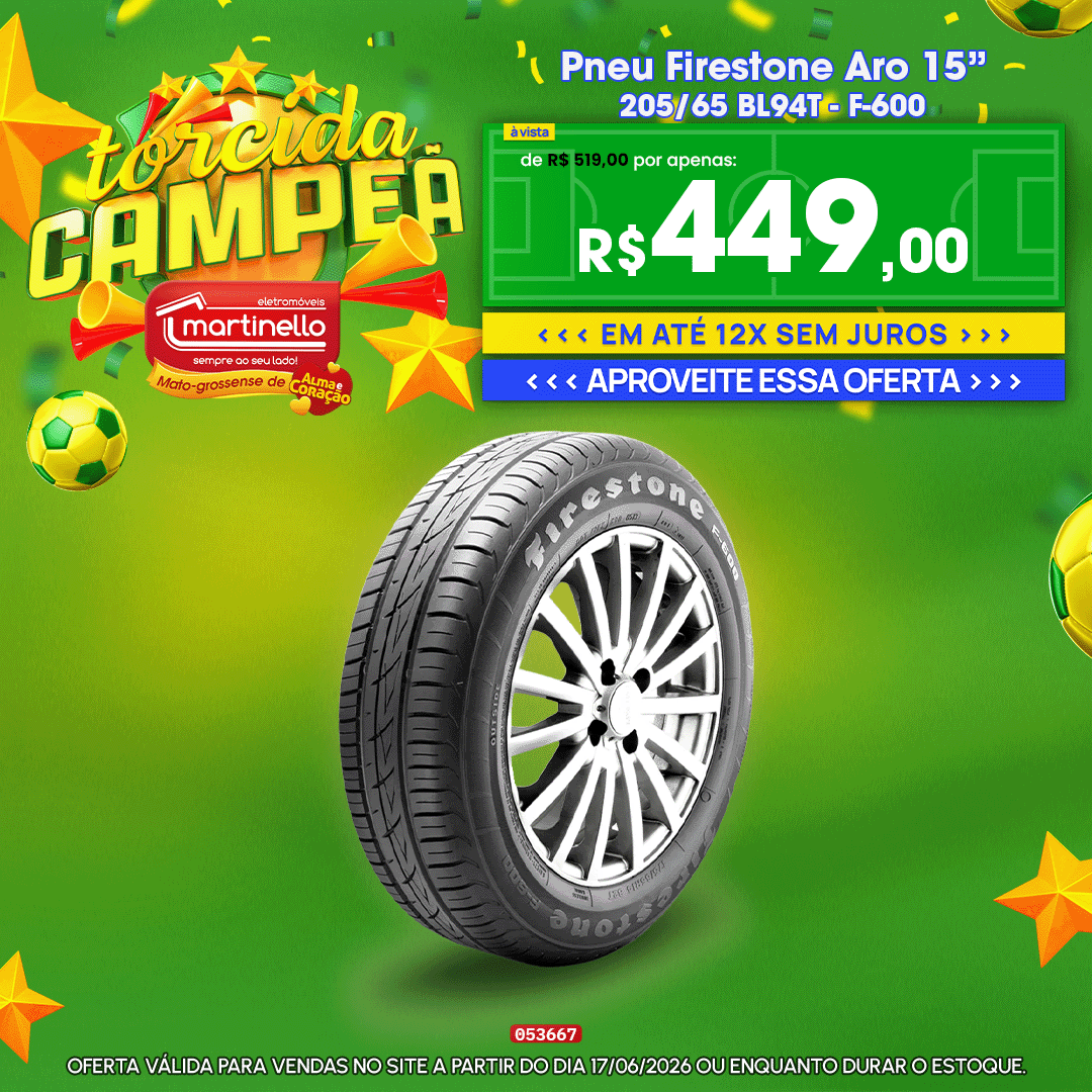 Pneu Firestone Aro 15”
