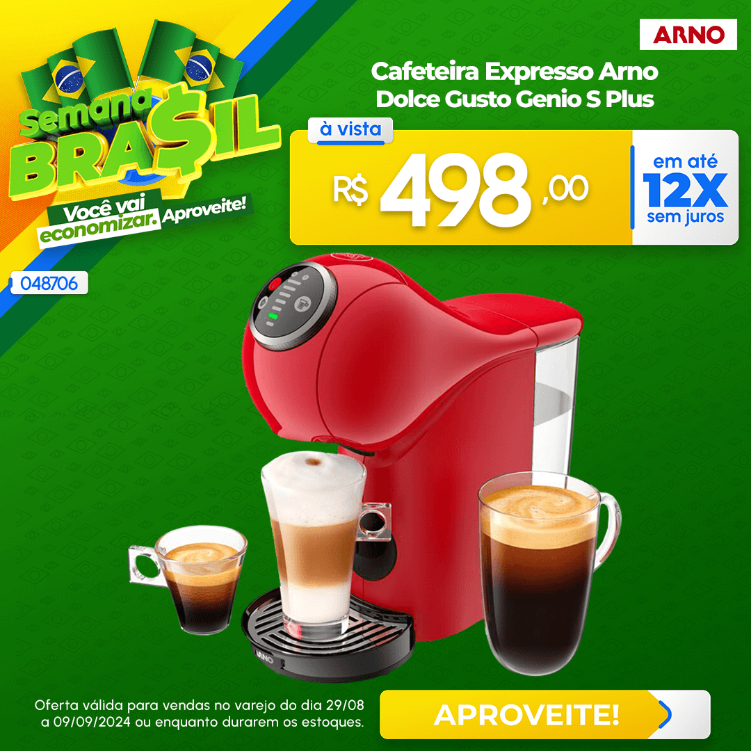 Cafeteira Arno Dolce Gusto Mobile