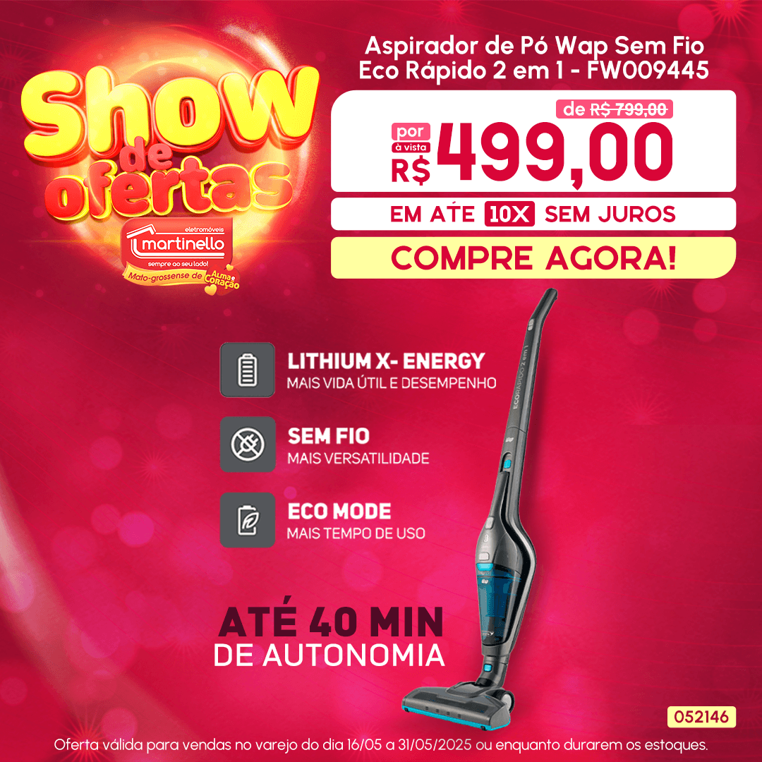 Aspirador WAP Eco Rapido Mobile