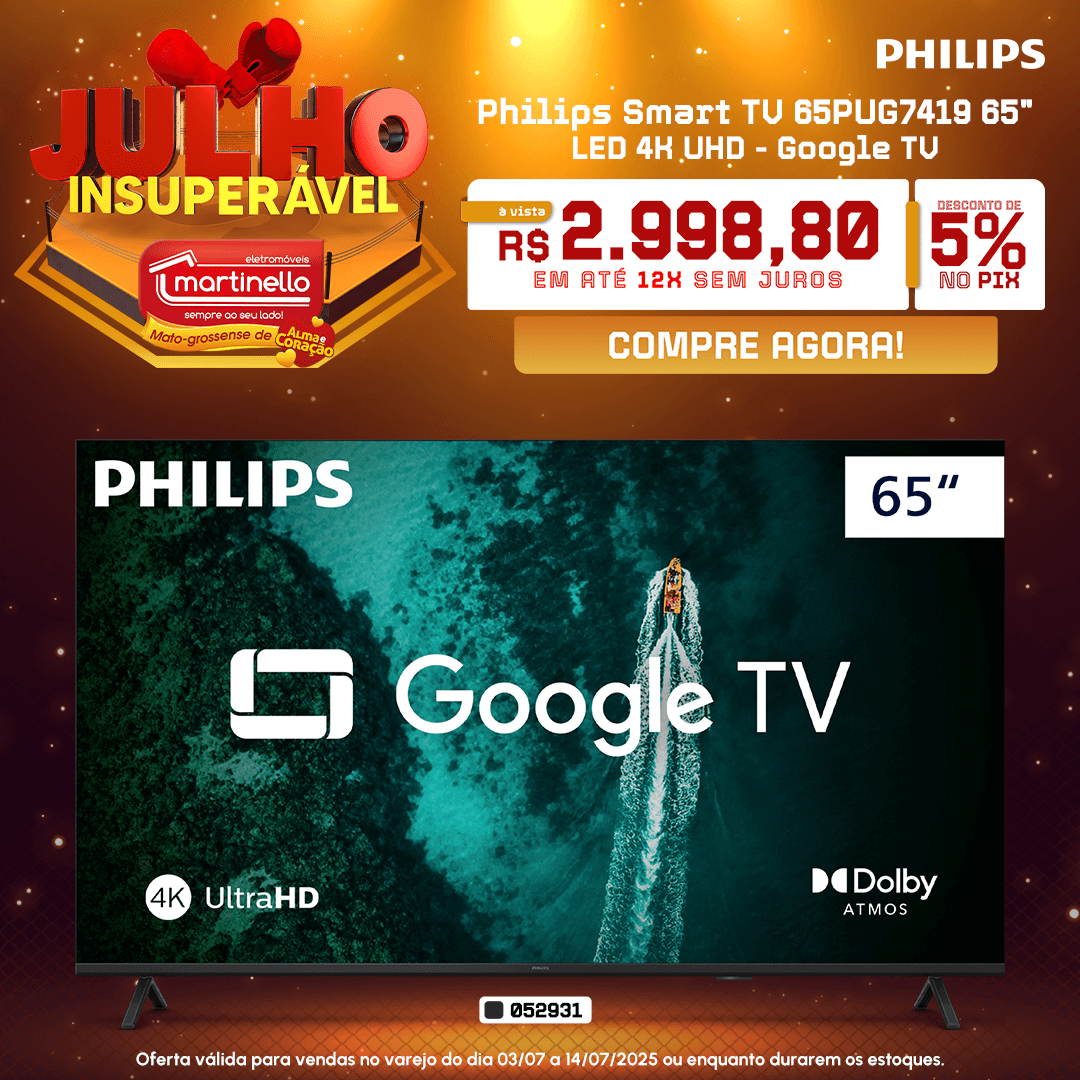 Smart TV Philips 65 Mobile