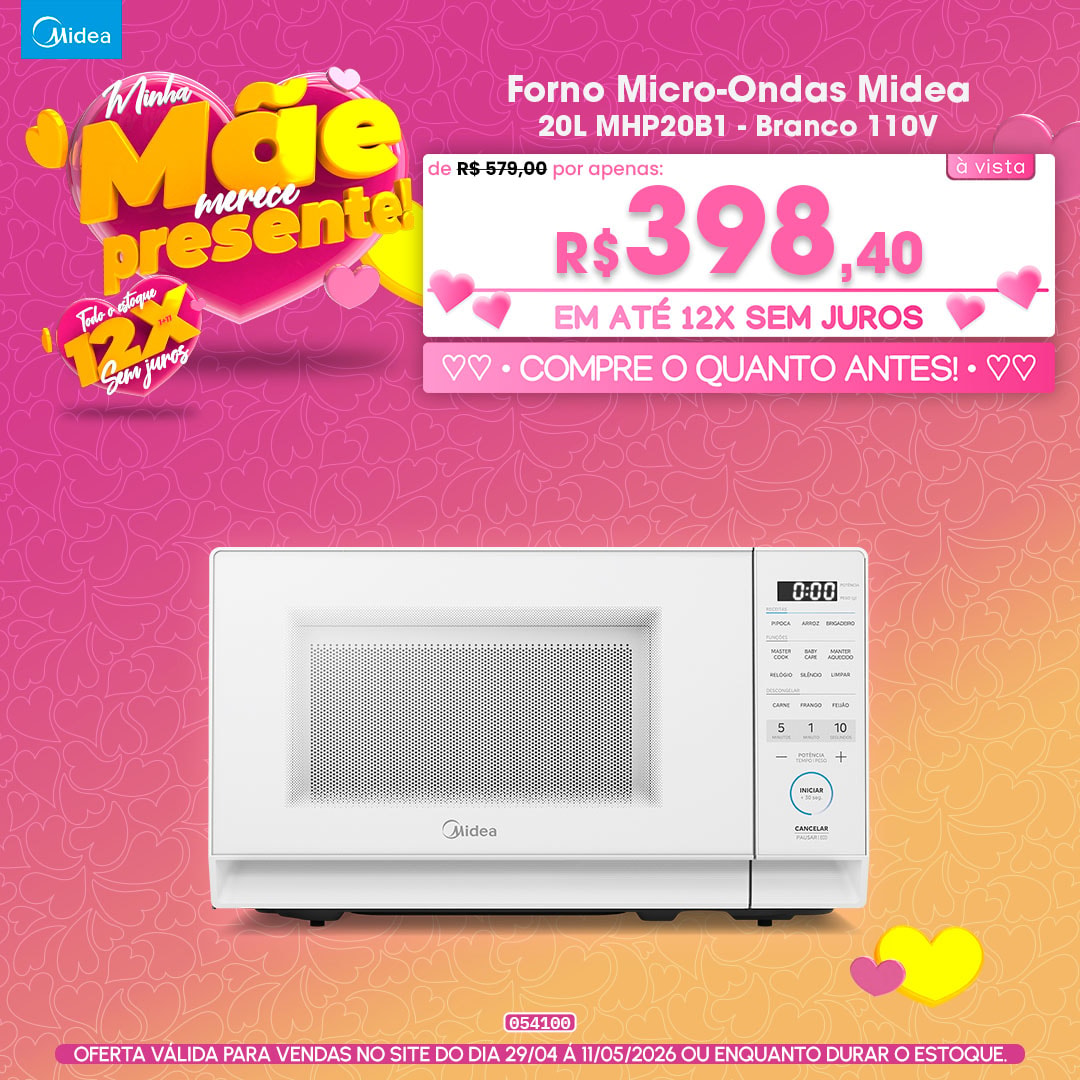Forno Micro-Ondas Midea