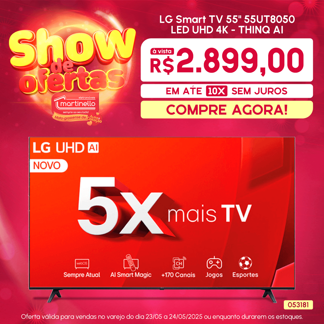 LG Smart TV 55"