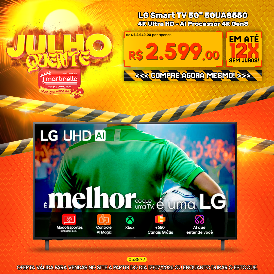LG Smart TV 50" 50UA8550