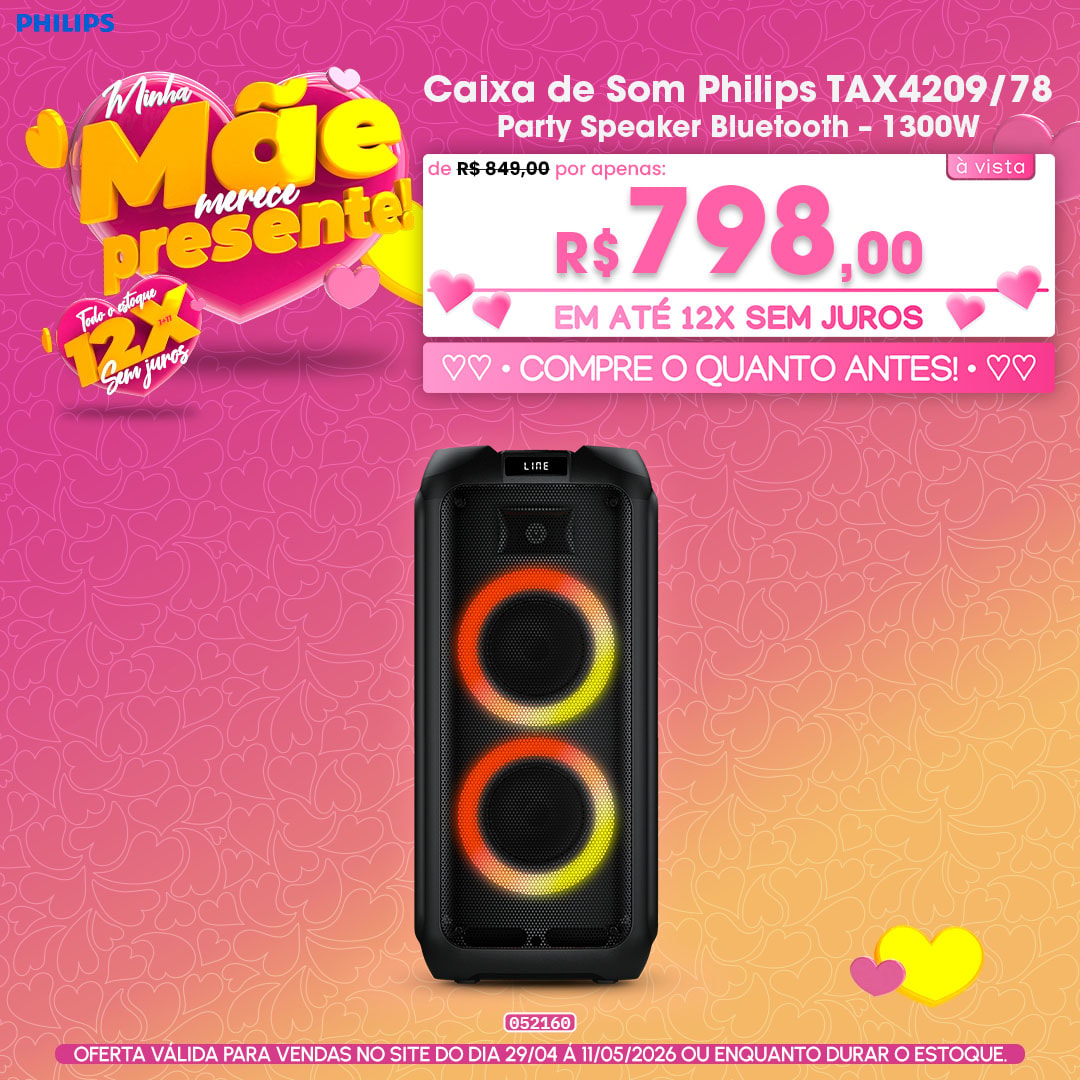 Caixa de Som Philips TAX4209/78