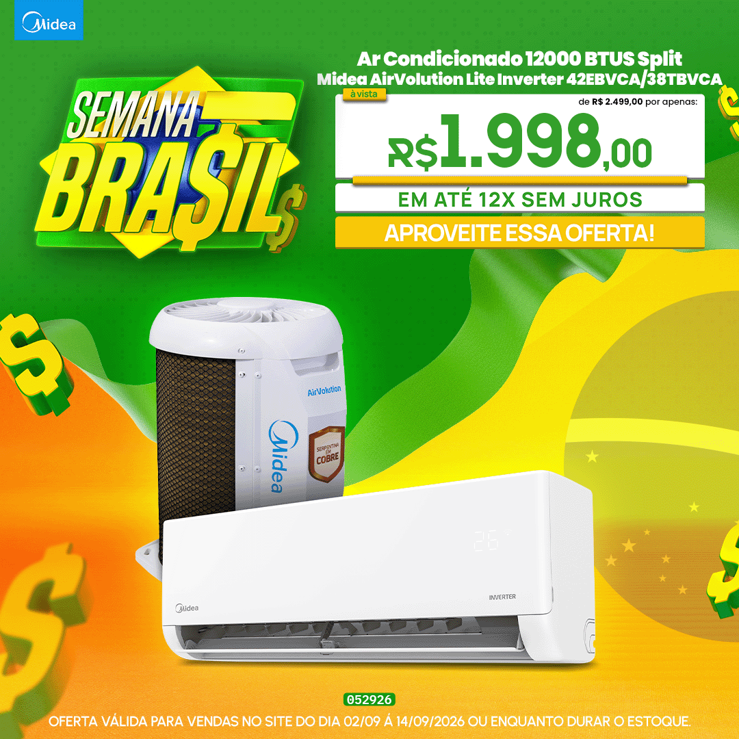 Ar Condicionado 12000 BTUS Split