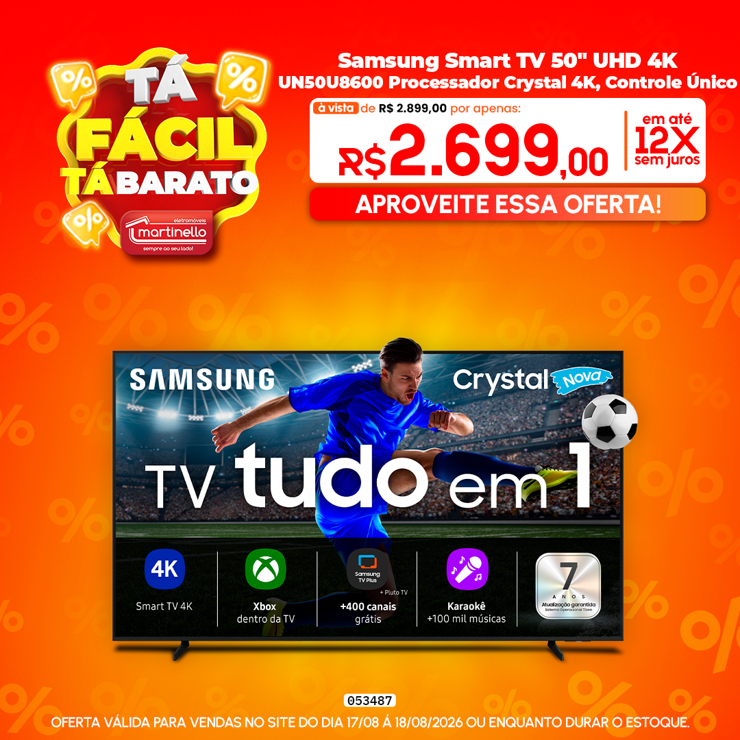 Samsung Smart TV 50" UHD 4K