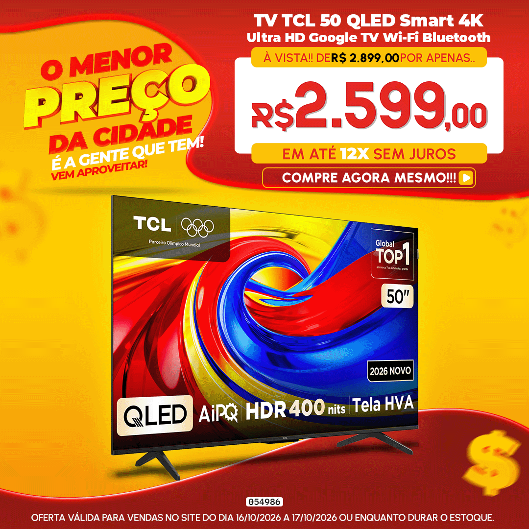  TV TCL 50" 50P7L QLED Smart