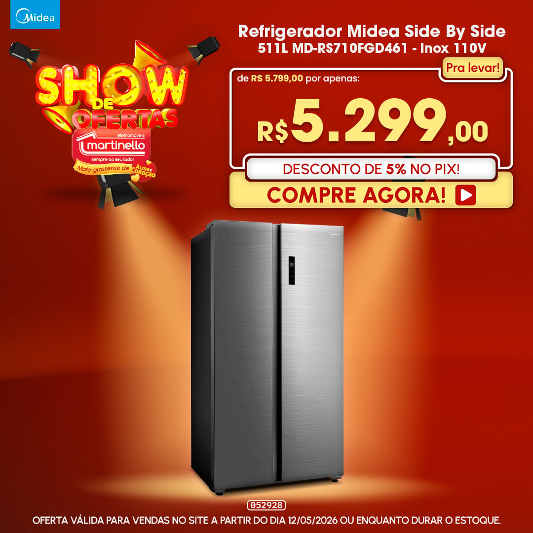Refrigerador Midea Side By Side