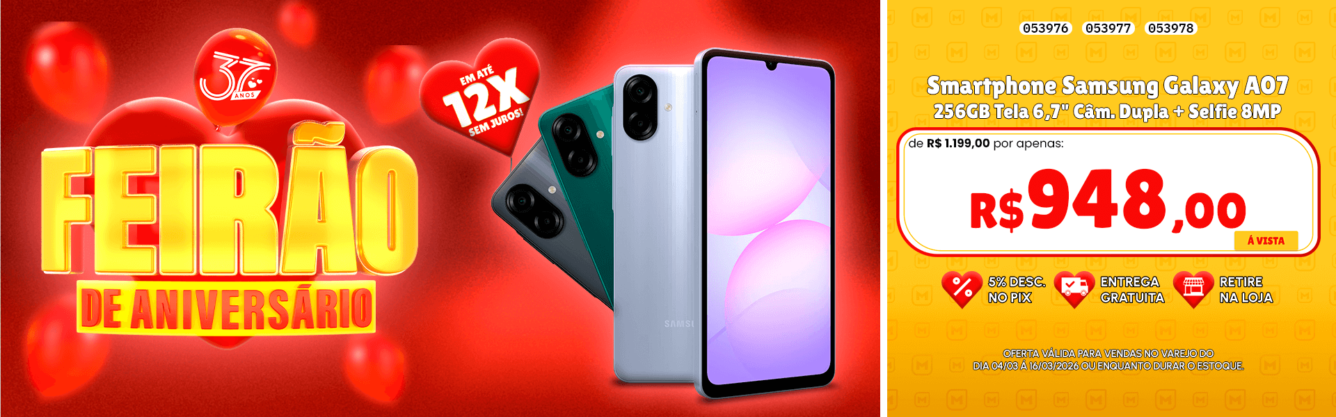 Smartphone Samsung Galaxy A07