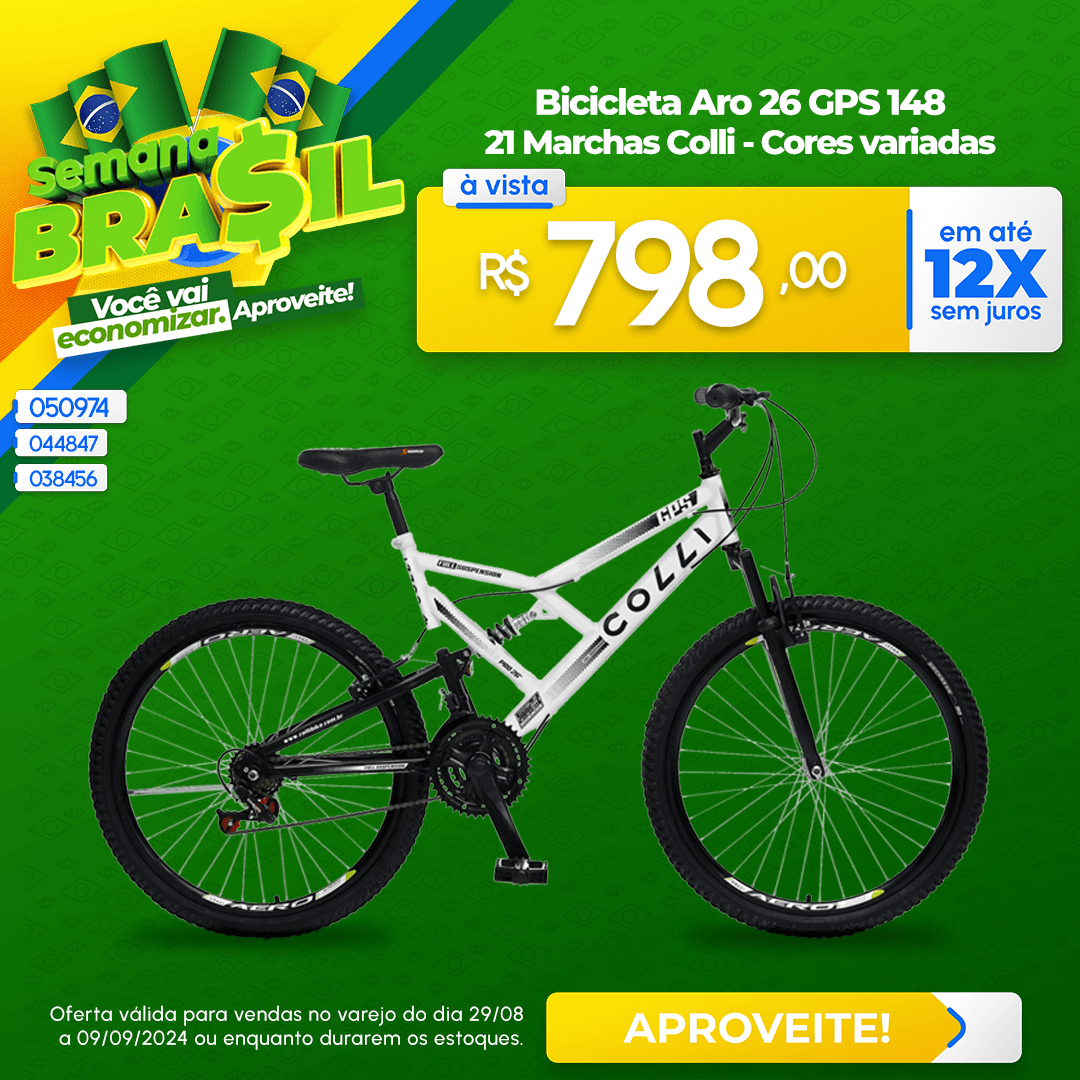 Bicicleta Colli GPS Aro 26 Mobile