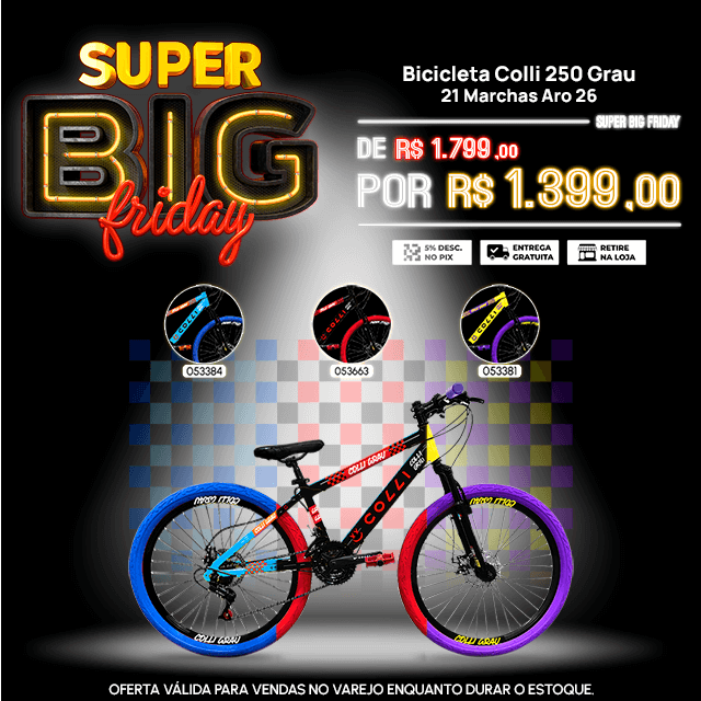 Bicicleta Colli 250 Grau