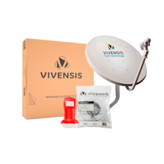 Antena Parabólica Vivensis - 75 cm Antena Parabólica Vivensis - 75 cm
