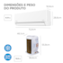 Ar Condicionado 12000 BTUS Split Midea AirVolution Lite 42EBVCA/38TBVCA - 220V 