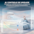 Ar Condicionado 12000 BTUS Split Midea Inverter Ai Ecomaster Inverter 42EZVCC/38EZVCC - 220V
