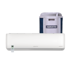 Ar Condicionado Agratto Split Inverter 9000 BTUs - LCST9F-02I 220V Ar Condicionado Agratto Split Inverter 9000 BTUs - LCST9F-02I 220V